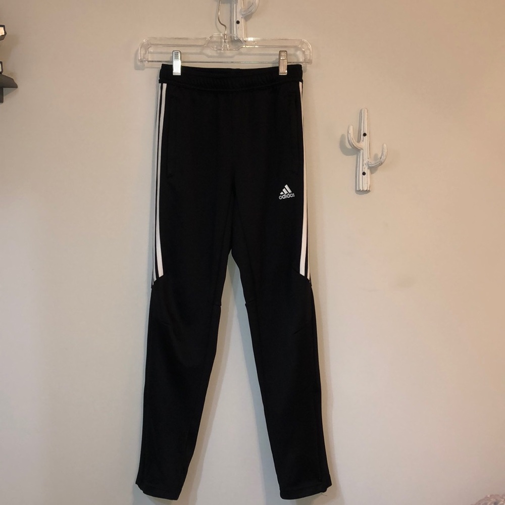 Black Adidas pants